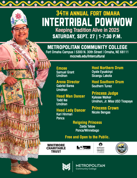 34th Annual Fort Omaha Intertribal Pow Wow 2025